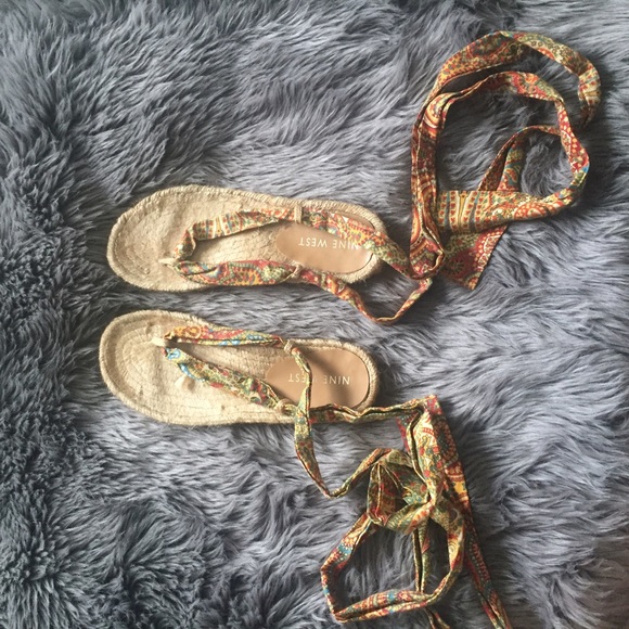 Nine West never worn sandals