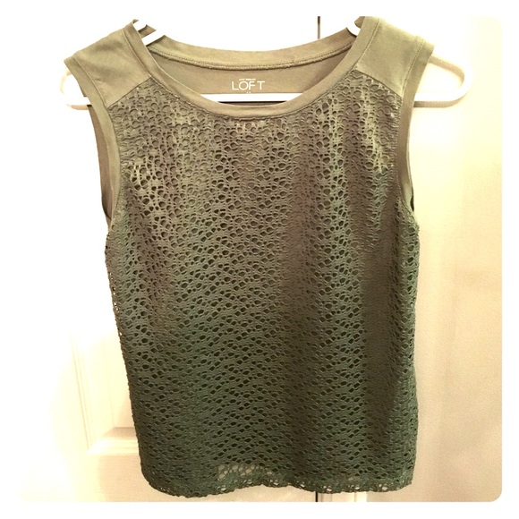 SOLD-Loft sleeveless top - Picture 1 of 4