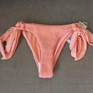 Orange/pink bikini bottom