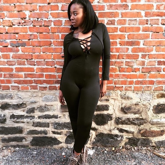 Black bodysuit