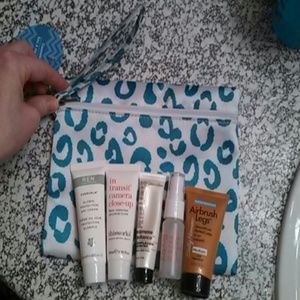 Ipsy samples and wristlet