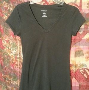 Black v-neck