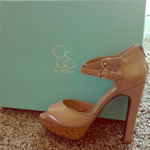 Platform stiletto heels by Jessica Simpson