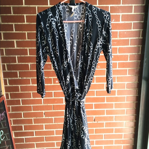 Banana Republic wrap dress.