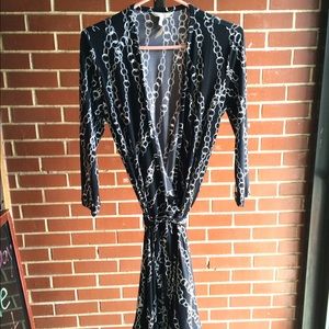 Banana Republic wrap dress.