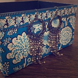 Cascading Bead Chandelier Earrings