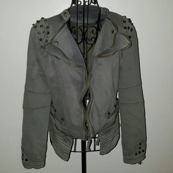 Army green jacket