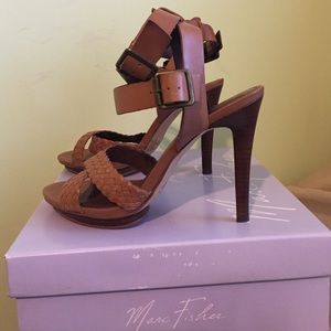 Marc Fisher strappey heels.