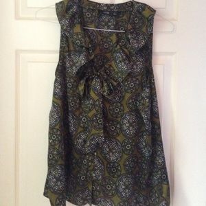 Apt 9 sleeveless blouse XL