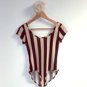 HOT STRIPES bodysuit!