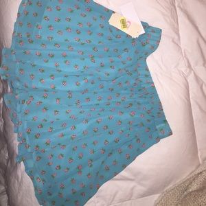 Gianni Bini neon pop art skirt