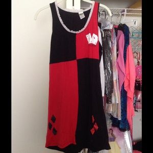PRE LOVED HARLEY QUINN JOKER Nightdress Juniors XL