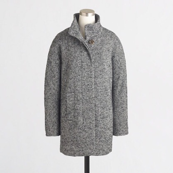 J. Crew Factory Jackets & Blazers - J.Crew Factory Tweed City Coat