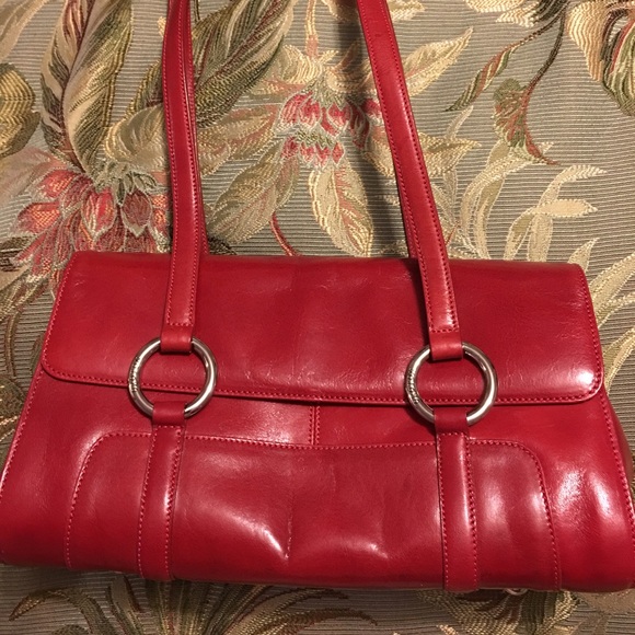 Oroton red purse