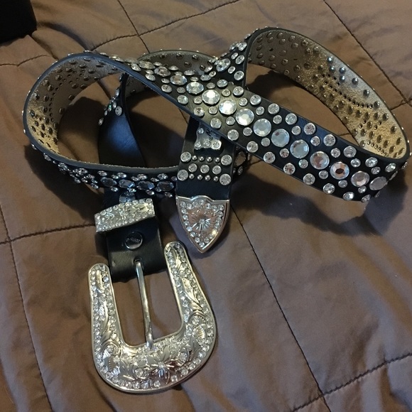 Crystal Rhinestone Belt - Picture 2 of 3