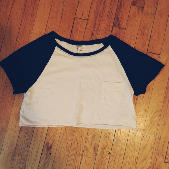 H&M Baseball Crop Top