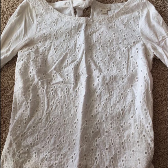 J Crew Seersucker Long Sleeve