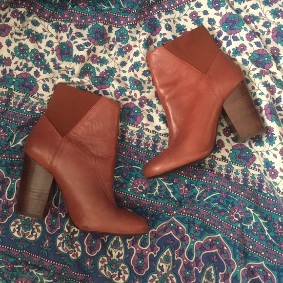 Forever 21 brown booties