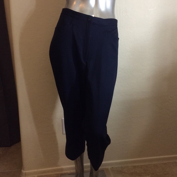 Bette & Court Pants - Bette & Court Navy Capris Size 8 Lined