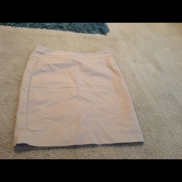 Khaki pencil skirt, size 4