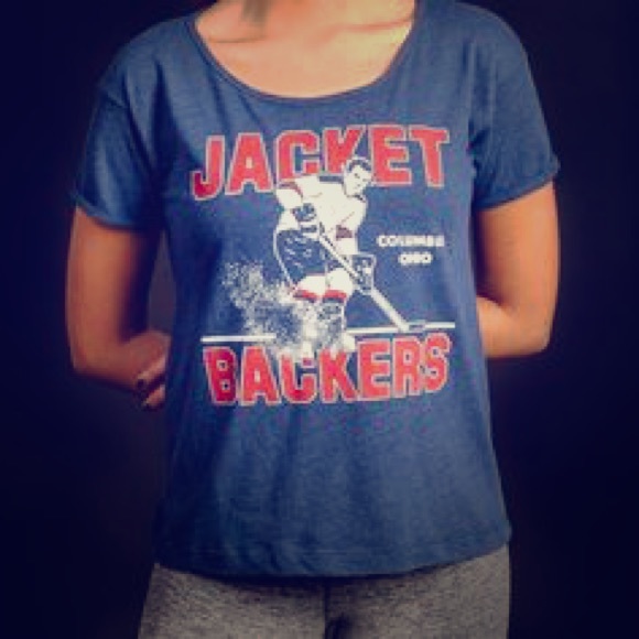 Homage NHL Blue Jackets Tee - Picture 1 of 2