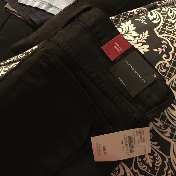 Black distressed jeans! So cute! Size 29.