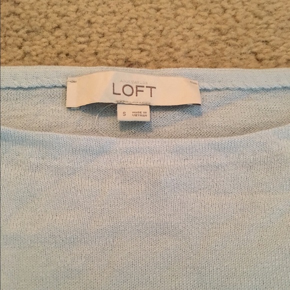 Light Blue Loft Sweater