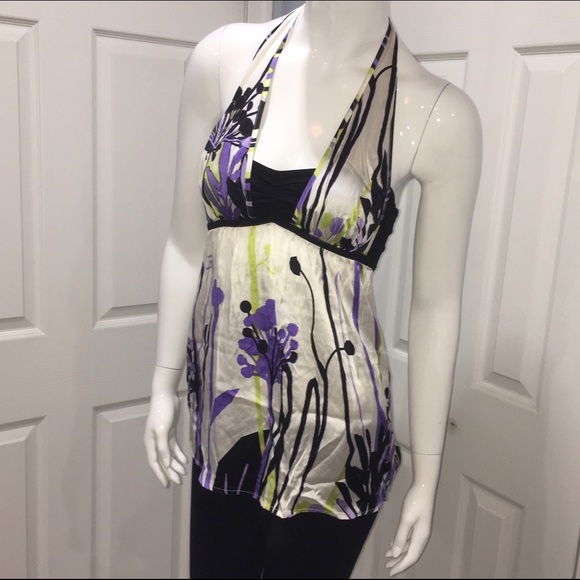 Patterned Halter Top - image 2