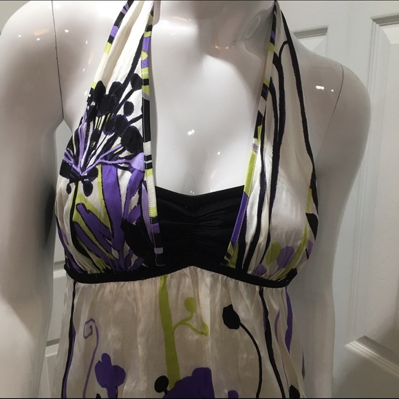 Patterned Halter Top - image 3