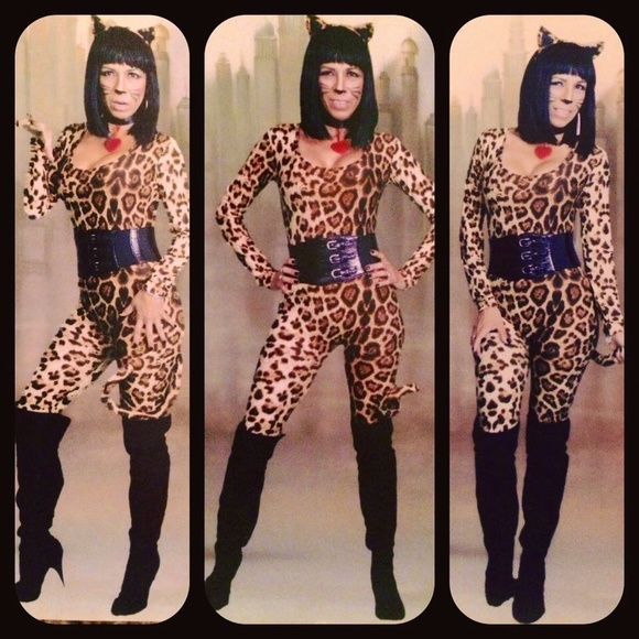 cougar leopard halloween costume
