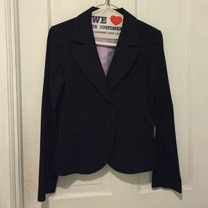 Pinstripe suit