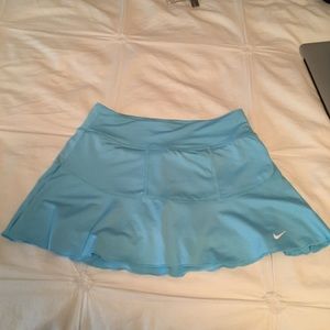 Light Blue Nike Tennis Skirt