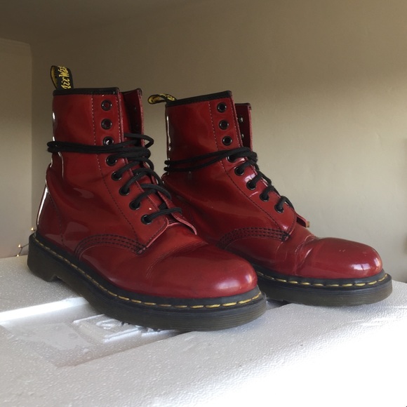 Cherry Red 8 eye Docs