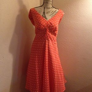Polka dot pinup dress