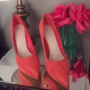 SALE!! Aldo Persimmon Pumps