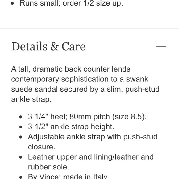 NIB Vince Adley black suede sandal heels - Picture 4 of 4