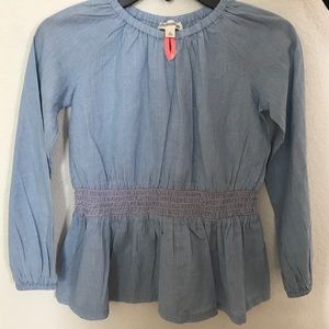 Tucker tate blue shirt