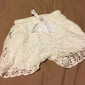 Lace shorts