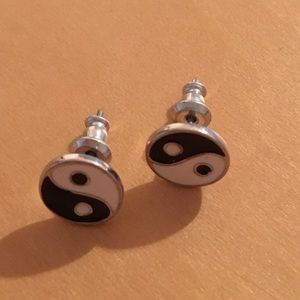 Ying Yang studs
