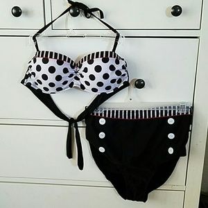 Adorable retro inspired bikini, brand new!
