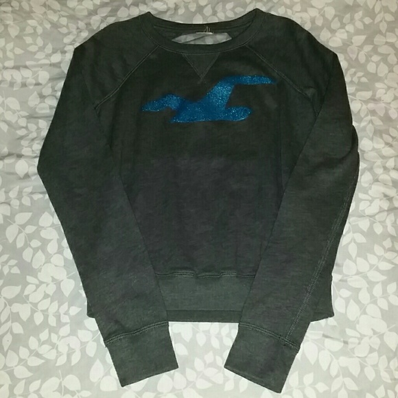 HOLLISTER mesh back sweatshirt - Picture 1 of 4