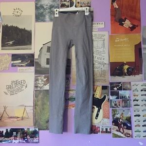 Lululemon Grey Work Out LEGGINGS