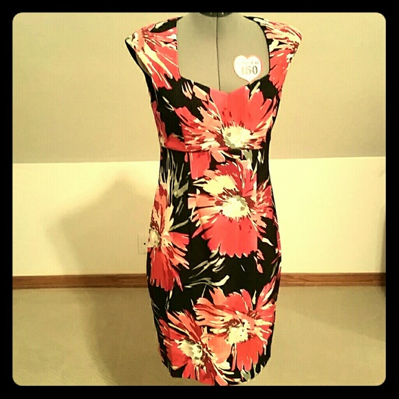 Floral print dress