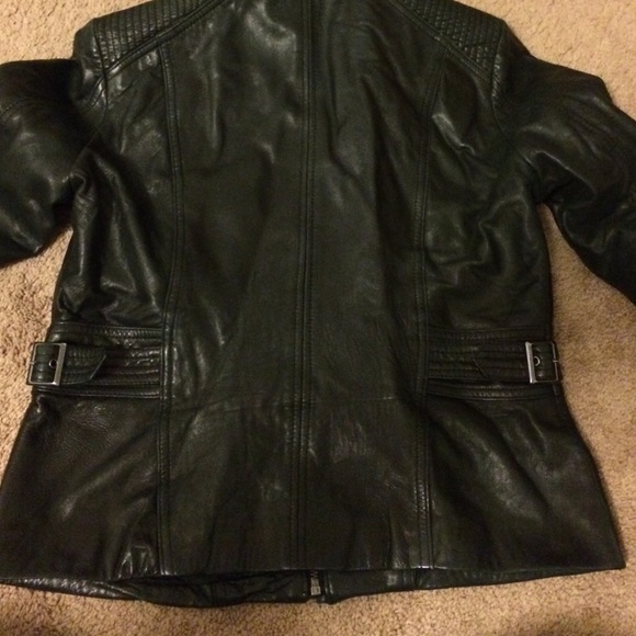 Leather Jacket Lining Polyester And Leather - image 3
