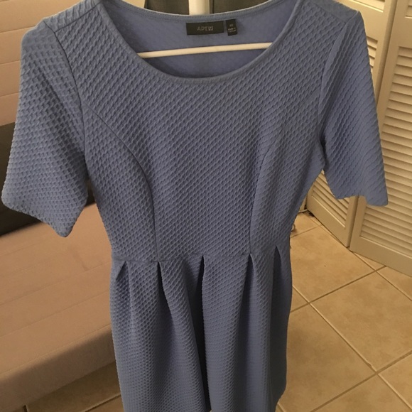 Baby blue dress