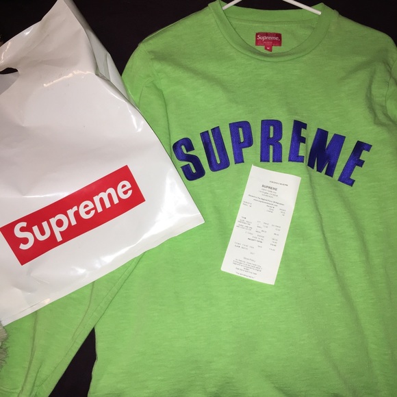 SOLD supreme long sleeve