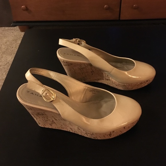 MOVING SALE Closed Toe Wedges