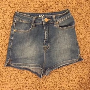 BDG High Rise Denim Shorts