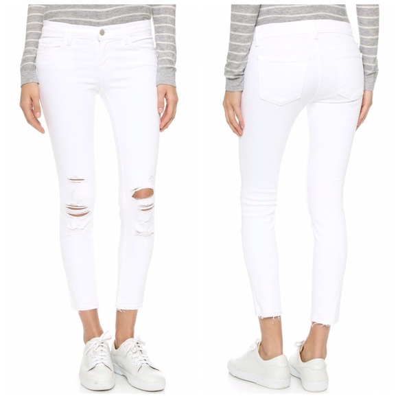 j brand white jeans sale