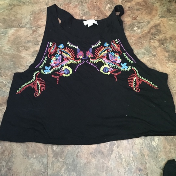 Forever 21+ crop top.